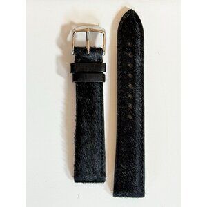18MM Genuine Calf Hair & Leather MICHELE Watch Strap